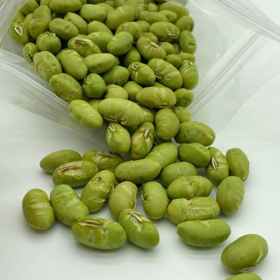 China Low Fat Yogurt Onions Flavor Roasted Edamame Green Beans Natural Snacks for sale
