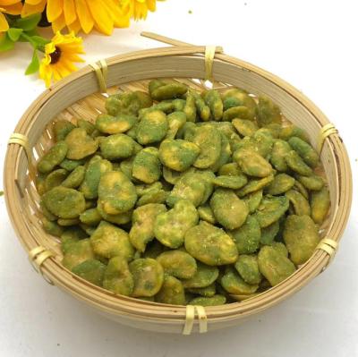 China Satisfy Your Cravings in Roasted Wasabi Broad Bean Salty Low Fat for sale