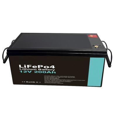 China 200A Lithium Ion Battery UPS Lifepo4 12V For CCTV Monitor Camping for sale