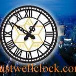 China Analog slave clocks 50cm 60cm 100cm 120cm 150cm 200cm diameter with minute hour second hand Westminster chime sound for sale