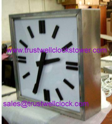 China clocks for indoor building hall , clock movement for indoor building lobby   -    Good Clock(Yantai) Trust-Well Co.,Ltd for sale