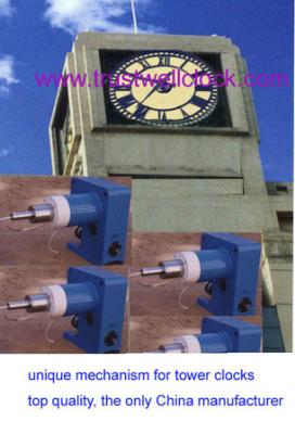 China three 3 and four 4 sides tower building clocks with lignting and sound bell chime function for sale