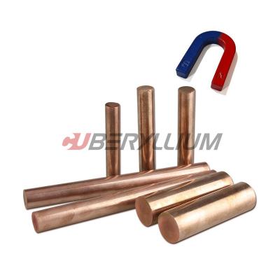 China Cube Uns C17510 Beryllium Copper Alloy Bar ASTM B441 With Nickel Alloying 1.40-2.20% for sale
