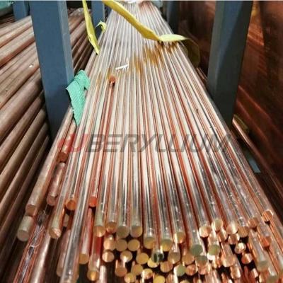 China Spot Welding Brass CuCr Copper Chromium Alloy C18200 Rods à venda