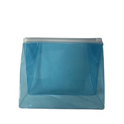 China PVC EVA Transparent Cosmetic Travel Bag Wash Case Packaging 0.06MM for sale