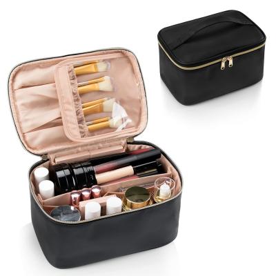 China PU Leather Waterproof Cosmetic Bag Storage Hand Bags for sale