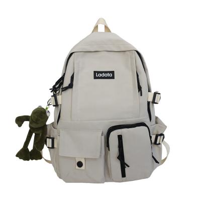 China 2024 NEW KOREAN VERSION OF SIMPLE STUDENT SCHOOLBAG ANTI-THEFT ANTI-SEISMIC COLLEGE WIND BACKPACK COMPUTER BACKPACK for sale