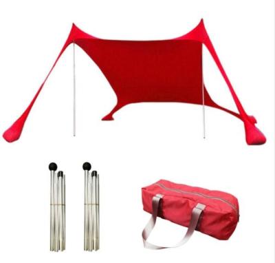 China UPF 50+ 180GSM Lycra Outdoor Sunshade Beach Tent for sale