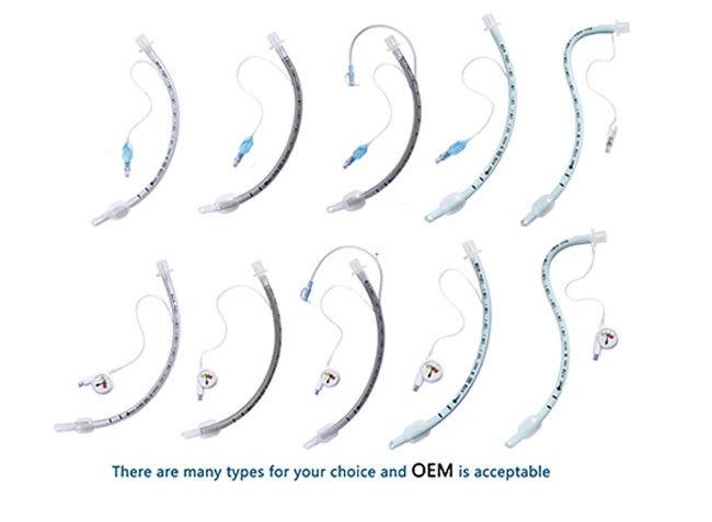 Suction Reinforced Endotracheal ET Tube Airway Cuffed ISO13485 Certificated 0