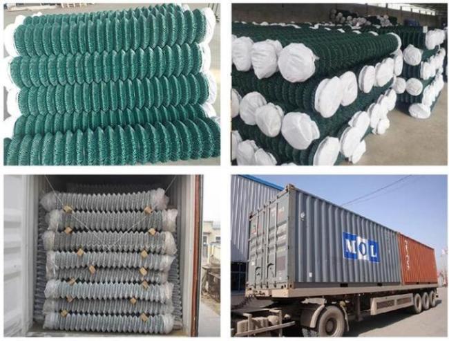 packing loading of chain link fence