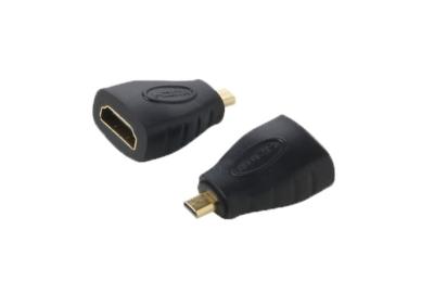 China QS AD006，Micro HDMI male to HDMI female Adapter, HDMI A to D adapter for sale