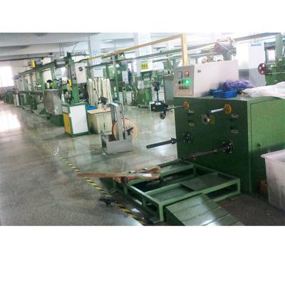 China Pvc Pe Coated Electrical Wire Extruding Making Machine Cable Extruding Production Line for sale
