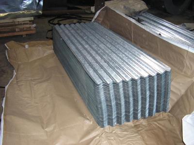 China AS 1397 G550 Galvanized Corrugated Roofing Sheet ASTM A653 JIS G3302 Full Hard for sale