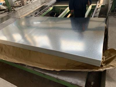 China DX53D Z120 Hot Dipped Galvanized Steel Sheet Minimized Spangle for sale