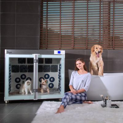 China Digital Control Panel Dog Blow Dryer Box For Fur Disinfection for sale