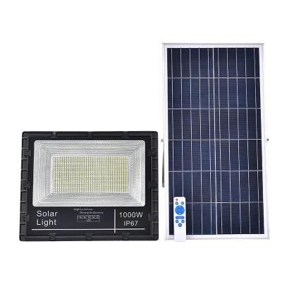 China Waterproof 150 watt 200W 300W 500W Square Led Outdoor Flood Solar Powered Security Light for sale
