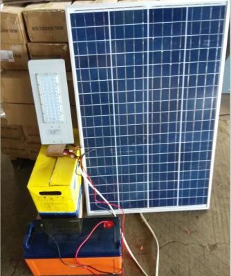 China luz de calle doble del panel solar de poste 80W 100W del brazo de los 7m en venta