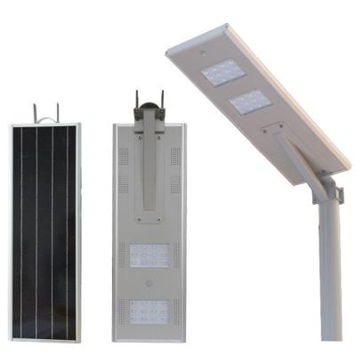 China IP65 Aluminum Led Solar Street Lamp 40w With Solar Panel 18V45W for sale