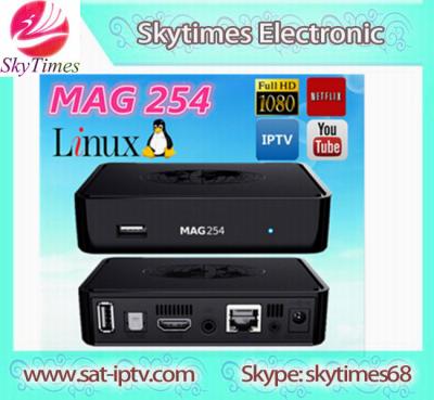China MAG 250 IPTV Set Top Box like MAG 254 set top box Android TV BOX MAG254 iptv account mag for sale