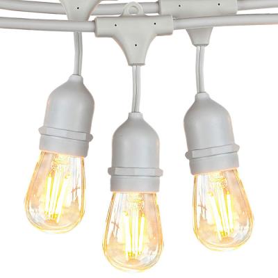 China Ip44 Waterproof  Decorative String Lighting / Filament Bulb String Lights for sale