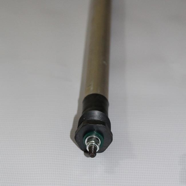 Fully stocked solar and electric water heater magnesium anode rod