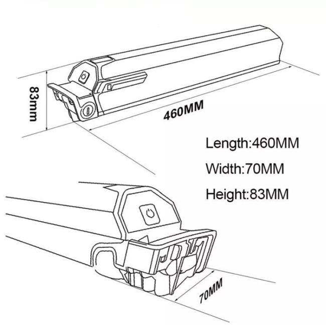 Factory Wholesale Reention Dorado E-Bike Lithium Ion Battery 36V 10ah 12ah 17.5ah for E-Scooter Electric Scooter