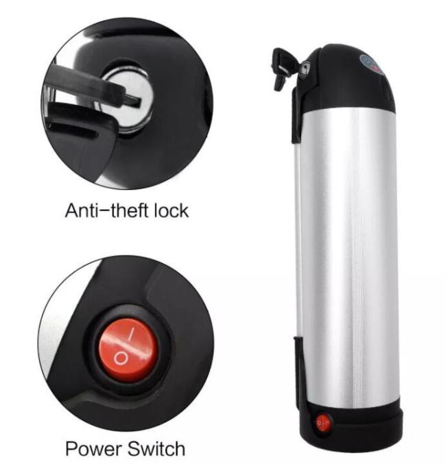 Hot-Selling 36V Water Bottle 18650 Battery Pack Electric Bicycle Battery E Bike MTB Battery Manufacturer in China Akku Fur Elektrofahrrader Fiets Accu Fahrrad