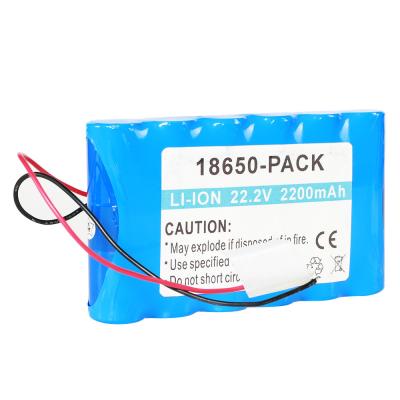 China 22.2V 3000mAh Medical Equipment Battery For Medical Suction Device for sale