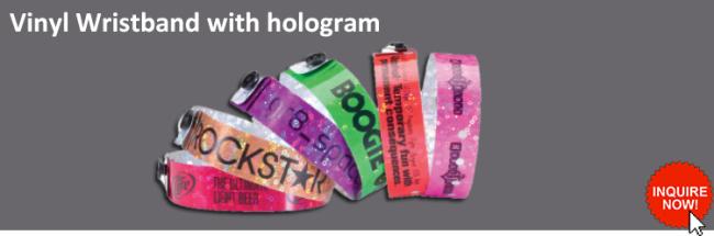 Elastic Stretch RFID woven Wristband For Sports and events