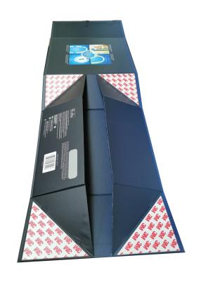 China Flap Lid Packaging Cardboard Bespoke Custom Folding Boxes Magnetic Closure Gift Box for sale