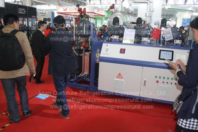 Китай Двойной компрессор углекислого газа винта этапа кладет тоннель на полку замораживателя c основанный на R404A/СО2 продается