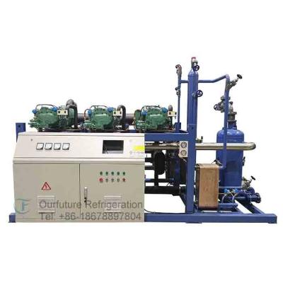 China High Efficiency HSN Refrigeration Compressor Unit For -35degC-40degC for sale