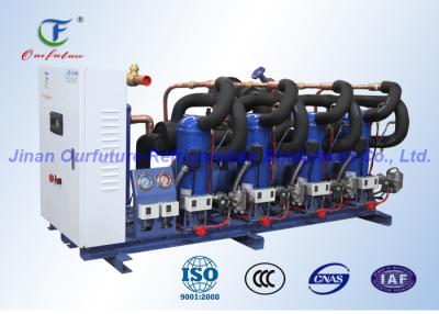 China Scroll Parallel Danfoss Compressor Unit , Refrigeration Compressor Rack for sale