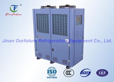 China Piston Cold Room Condensing Unit , Medium Temperature Compressor Rack for sale