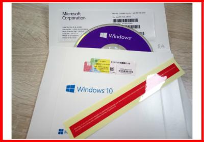 China Win10 Pro 64 Bit DVD Windows 10 Product Key Code Made In Singapore Activated Global Area for sale