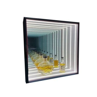 China Fashion Trends Explosion Toy Figure Jewelry Lego Abyss Infinity Mirror Display Cases for sale