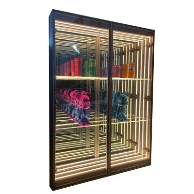 China Customized Size LED 3D Infinity Mirror for Display and Decoration DC12V/AC110-220V for sale