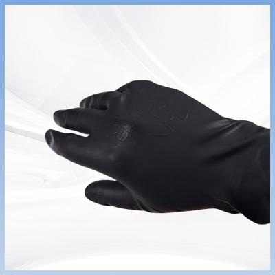 China Oil Resistant Thick Disposable Latex Gloves For Industrial Janitorial for sale
