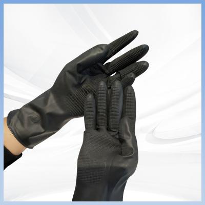 Chine Le CE FDA a donné aux gants une consistance rugueuse médicaux jetables de gants synthétiques de latex à vendre