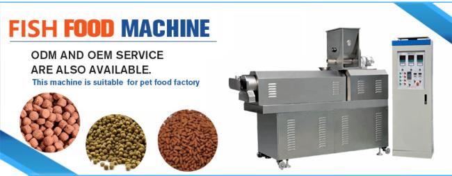 Automatic Pet Food Floating Fish Feed Making Machine Extruder
