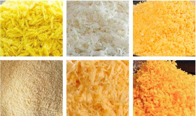 Breadcrumbs Food Extruder Panko Bread Crumb Production Line