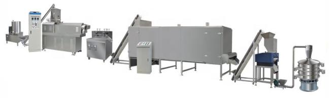 High Efficiency Automatic Acicular Granular Bread Crumbs Processing Plant