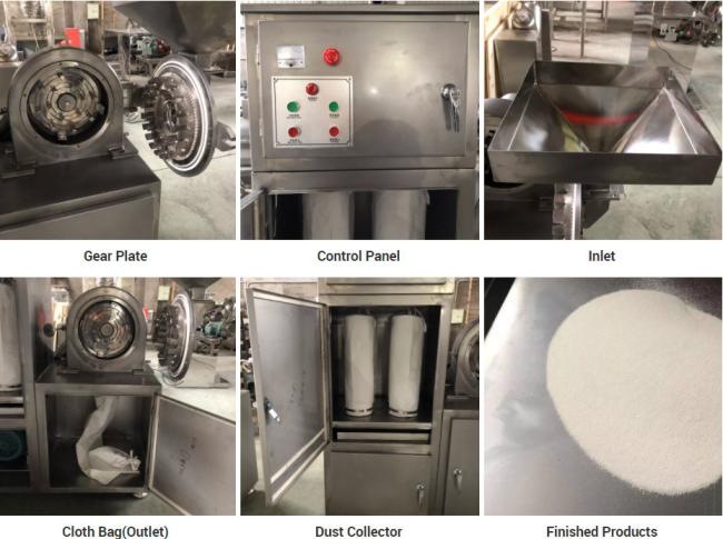 Dust Collecting Chili Herbs Pulverizer Machine for Sale