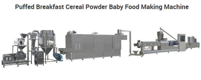 Instant Grain Powder Making Machine Baby Food Powder Nutritional Powder Processing Line