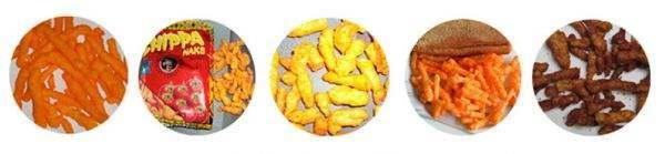 Corn Kurkure Cheetos Nik Nak Jiggies Processing Machine Line