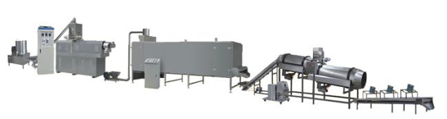Floating Fish Food Production Line Machinery / Fish Food Making Machine