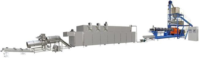 Dry Dog Food Production Line Plant Floating Fish Food Pellet Making Extruder