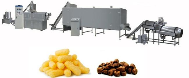 Stainless Small Mini Slanty Puffed Corn Rice Snacks Food Extruder Machines/Corn Puff Snack Extruder Making Machine