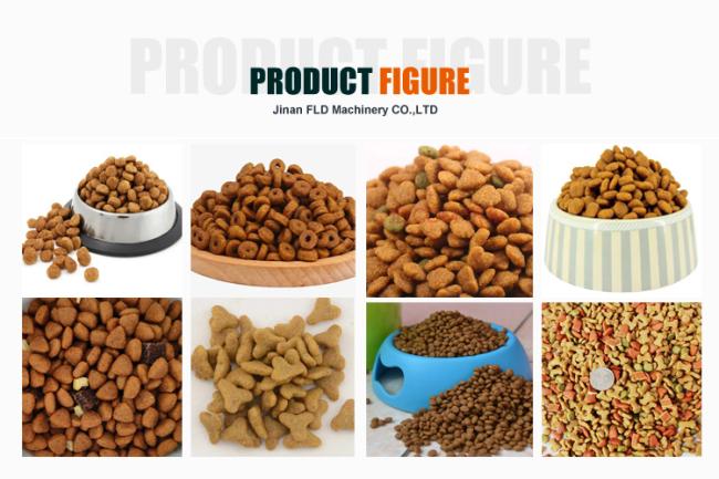 Automatic Pet Cat Dog Food Fish Feed Extrusion Making Machine