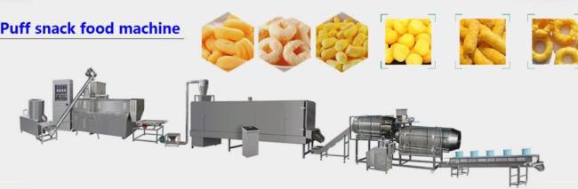 Corn Puff Snacks Maize Flakes Breakfast Cereals Cornflakes Curls Kurkure Cheetos Making Processing Machine